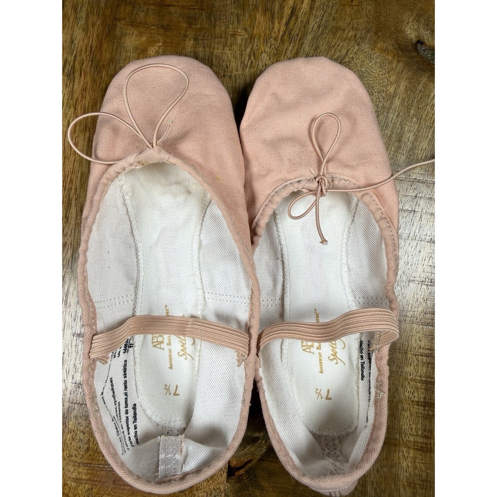 American Ballet Theatre ABT Spotlight Pink Ballet Slippers Child 7.5